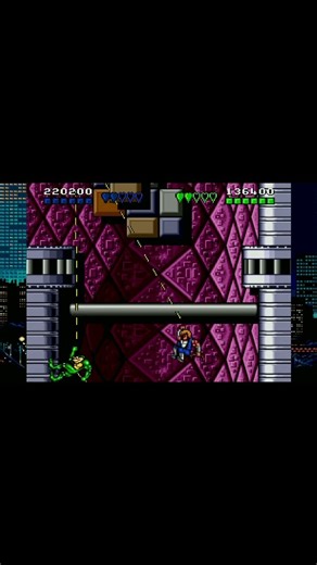 Гениальная тактика и великолепная реализация (часть 1) в Battletoads #sega #genesis #battletoads