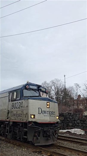 Amtrak Cabbage NPCU 90224 At Andover