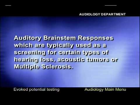 Evoked Potential Testing at the National Dizzy and Balance Center