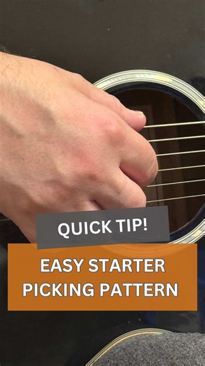 Beginner Finger Picking Pattern for Guitar