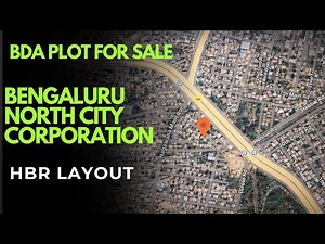 BDA Plot for Sale in HBR Layout 1st Stage 5th Block | 30×40 West Facing |Bengaluru