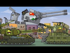 Brain Synchronization / Overhaul and a double-barrel Guns - Cartoons about tanks