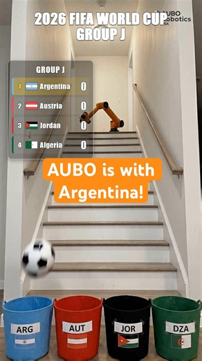 Final Group J Standings #worldcup2026 #auborobotics #automation