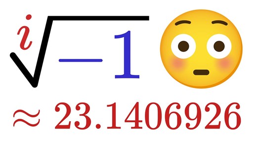 Why the Ith Root of Negative One Is Actually Real