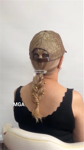 How to Style a Braid with Cap | Fast & Trendy