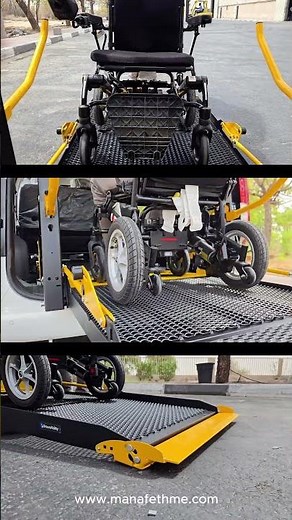 Wheelchair Lift Installed in Hyundai Staria | Manafeth Mobility