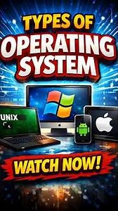 Operating System Types Explained Quickly 💻