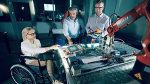 Engineers Discussing Robotics Disability Concept Disabled Stock Footage Video (100% Royalty-free) 1097586429 | Shutterstock