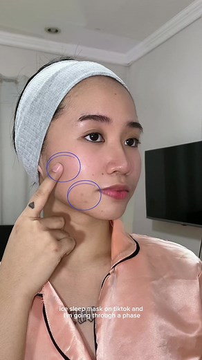 I luuuuuv this!!! put it in the fridge for a more lamig effect hihi #skinever #icesleepmask #skincareph#skineverph #acnetreatment #fda #legit #mask