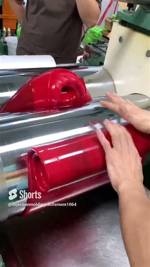 black and red dye