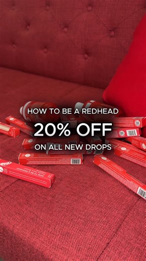 How to be a Redhead® on Instagram: "A fresh routine starts here ✨ Take 20% off redhead-made beauty you reach for every day!"