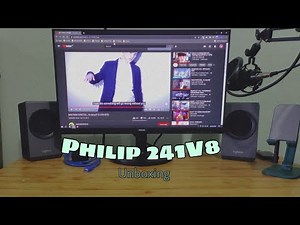 Philip 241V8 Monitor | Ainboxing #12