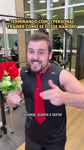 TERMINANDO o NAMORO com meu PERSONAL TRAINER! | @CUNHALUCASS