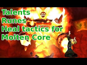 Heal Priest - Phase 4 WoW SoD Molten Core, Talents, Runes Guide