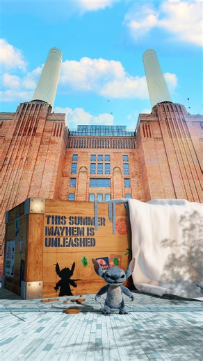 387K views · 10K reactions | When Stitch lands in London 朗 ...