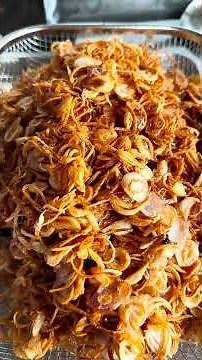 How I Make Extra Crispy Pork Cracklings with Fried Shallots #food