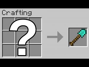 How To Make A Diamond Shovel In Minecraft