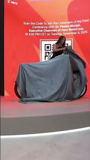Hero Vida Motorcycle Unveiling Watch the Stunning Reveal!