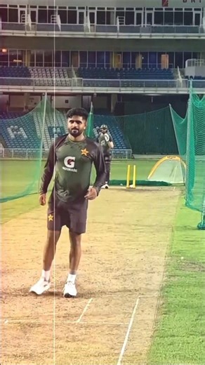 Babar Azam Bowling in Training Session #babarazam #crickethighlights #pakistancricket
