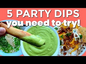 5 Dips for Game Day #food