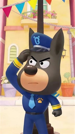 Police Officer Dobie Chasing Dr. Antel #shorts