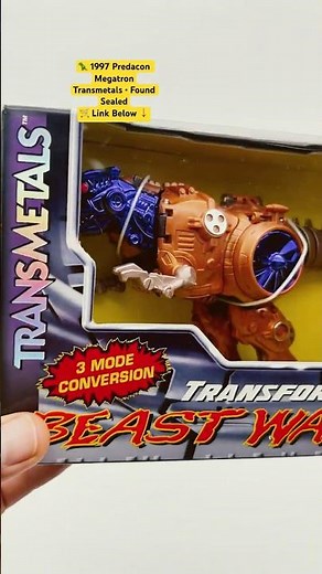 1997 Beast Wars Megatron T‑Rex – Transmetals Icon! #Shorts