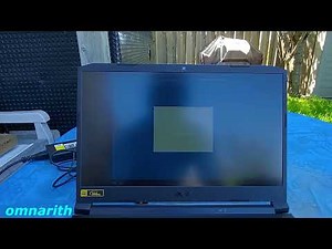 How to set up Acer Nitro 5