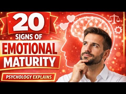 20 Signs of Emotional Maturity | , Psychology Explains