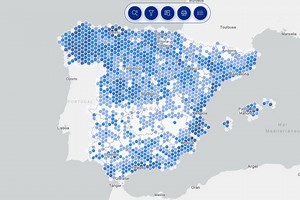 Descubre en este mapa si tu casa del pueblo está cubierta con los 100 Mbps por 35 euros de Hispasat