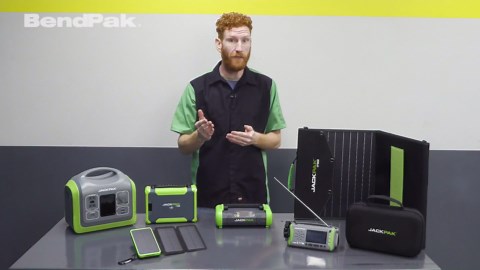 JACKPAK 150 PSI 2,500 Amp Ultra Multi-function 4-in-1 Jump Starter, Air Compressor, Flashlight, and Portable Charger 5180050