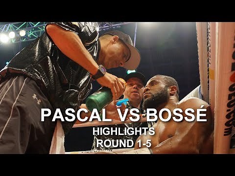 Jean Pascal vs Steve Bossé Highlights round 1-5