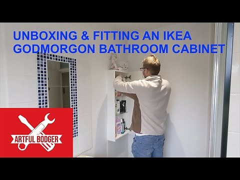 Unboxing, assembly and fitting an Ikea Godmorgon bathroom cabinet