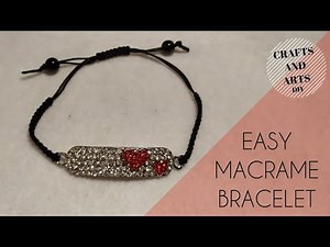 Macrame bracelet for beginners | Step by step tutorial | Μακραμέ βραχιόλι για αρχάριους | Βήμα βήμα