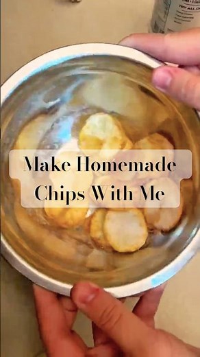 Homemade Potato Chips 🥔 | Crispy, Easy & Better Than Store-Bought