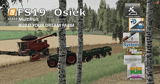 OSIEK V2.4 - FS19 mod - FS19.net
