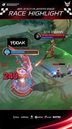 HILARIOUS MOMENT OF ONIC ID PLAYER'S THUMBS UP WHEN ACTUALLY PLAYING 😭