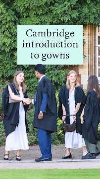 Cambridge introduction to gowns