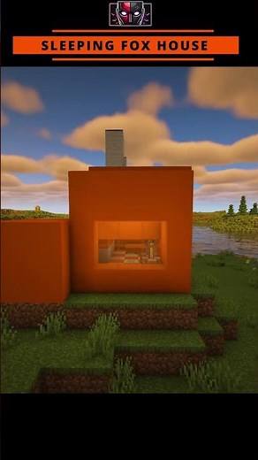 CUTE FOX House | Simple Statue Base Idea 💚