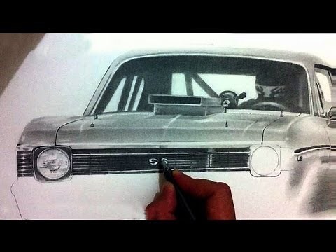 How to draw A Car - Chevrolet 2