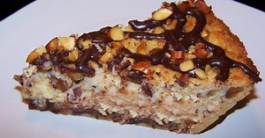 Impossible Almond Joy Pie
