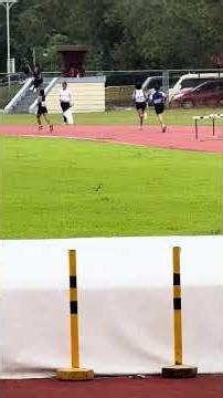 400 meter hurdles run Secondary girls - heats 2 #trending