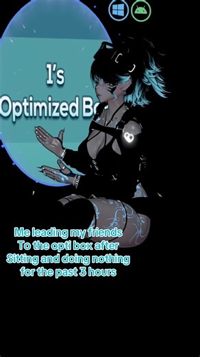 I love my home (opti box) 𓂃 ࣪˖ 💙 ⠀⠀tags!┆#fyp #vrchatmemes #vrchat #fullbodytracking #xyzbca .ᐟ (＠＾◡＾)