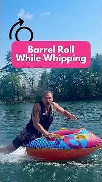 A Pro Tubers Tutorial on how to BARREL ROLL while WHIPPING #tubing #watersports