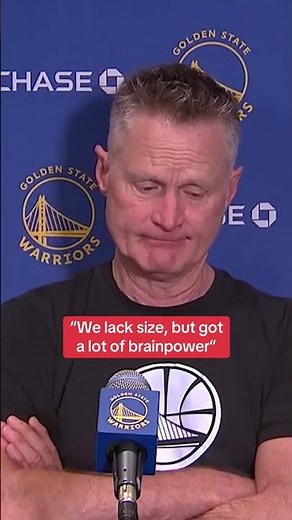 Jimmy Butler was the tallest player in the Warriors’ starting lineup at 6’7” 😳