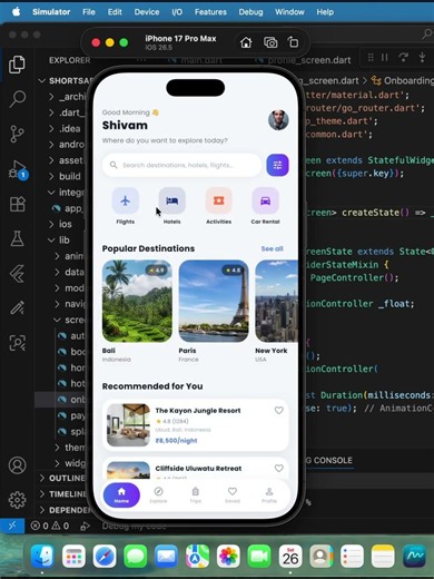 Learn Flutter by Building a Real-World Mobile App #flutter #appdevelopment