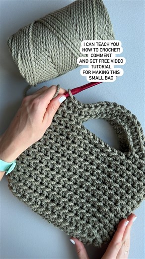 I am crochet designer and I can teach you how to crochet ☺️ my crochet patterns are easy to follow and fun to make ☺️ Have you ever tried crocheting with macrame cord? 🧶 For my crochet projects I am using MonoMey studio cords 🧶 yes yes, macrame cords ☺️👌🏻 these cords are perfect for crochet projects ☺️ just try this cord and you will fall in love with it ☺️ #crochetlearning #crochetbag #crochet #freecrochetpattern #croche #crochetvideo #crochetlove #modernbag #handmadegifts #handmade #diy #c