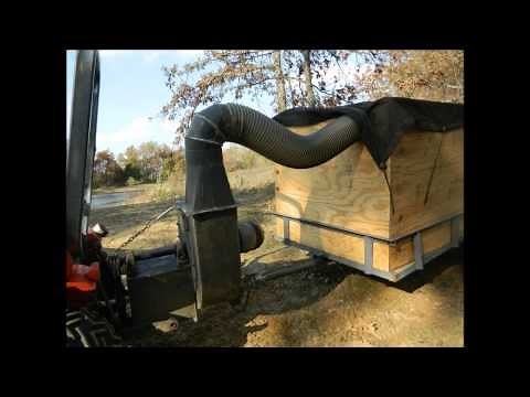 Homemade Leaf Vacuum Large Capacity Heavy Duty
