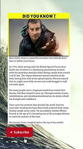 Doctors Said He'd Never Walk Again… Then He Climbed Mount Everest 🏔️