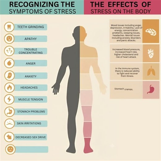 😰 Recognizing the Symptoms of Stress & How It Affects Your Body