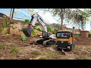 RC Earthmoving Crew at Work! Soil Loading & Hauling